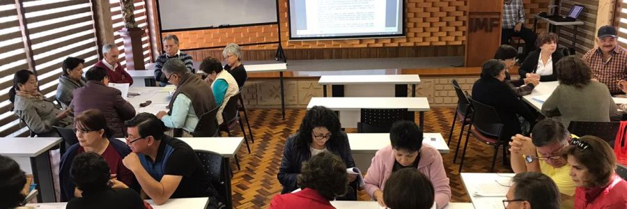 El sábado 8 de febrero se realizó la segunda sesión del curso, Abuelos para un Tiempo Nuevo.